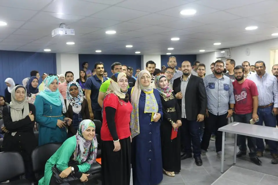 صورة جماعية لختام دورة تدريبية
